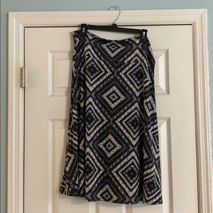 XL Lularoe azure skirt
